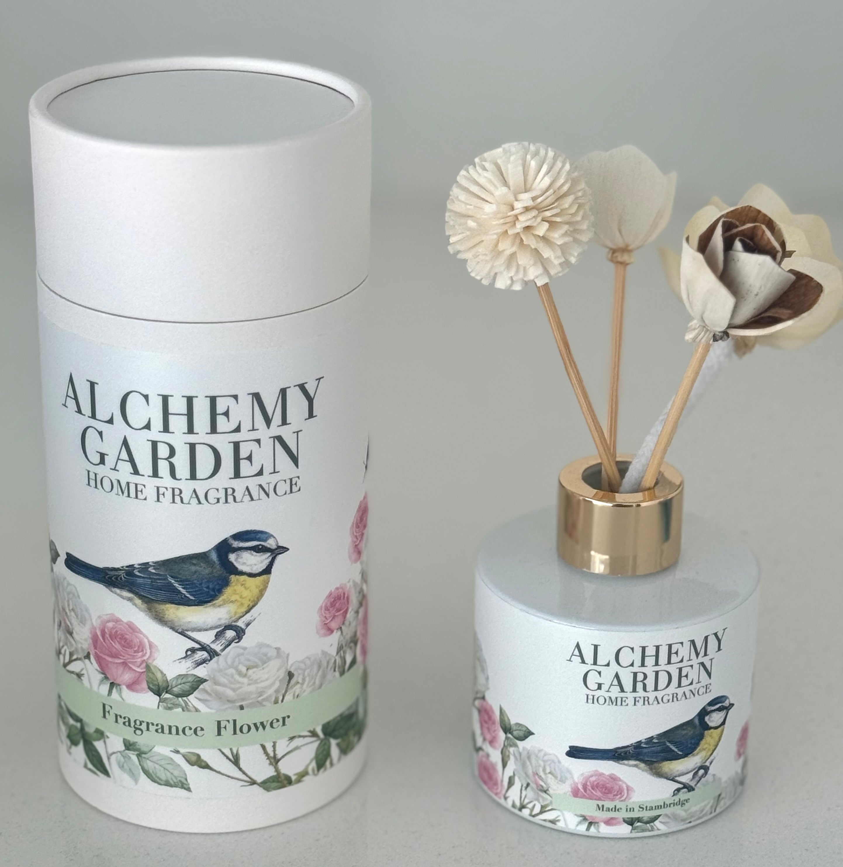 Blue Tit — Jasmine & Gardenia Luxury Botanical Flower Diffuser